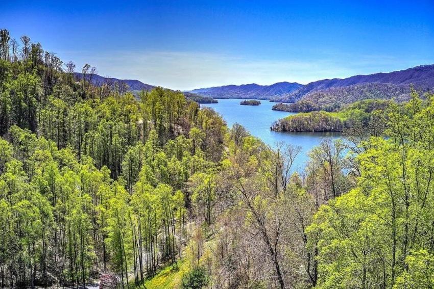 Tree Top Lodge - Gorgeous Lake Cabin With Hot Tub & Magnificent Views Of Forests And Mountains! Cabin Butler Exteriör bild