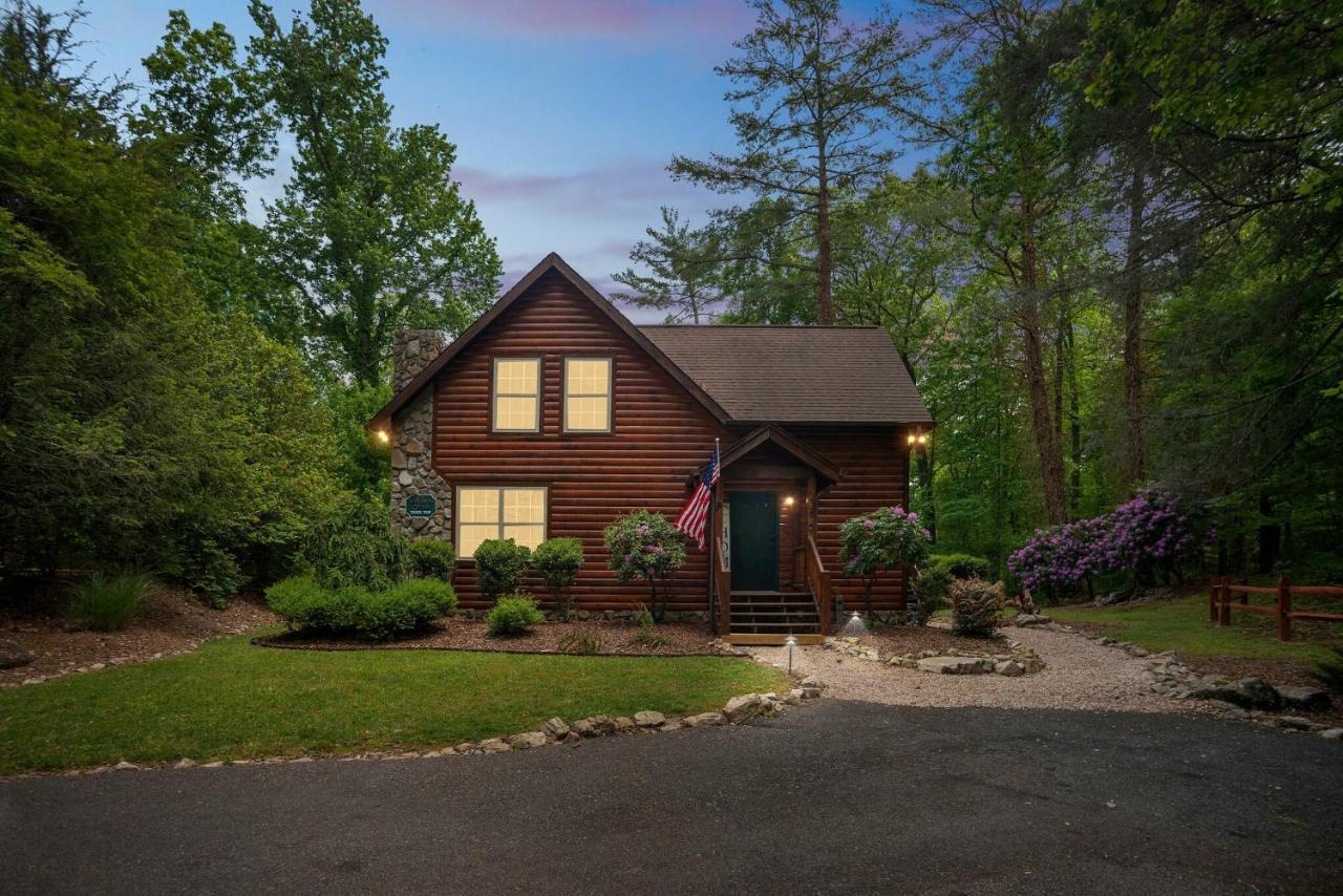 Tree Top Lodge - Gorgeous Lake Cabin With Hot Tub & Magnificent Views Of Forests And Mountains! Cabin Butler Exteriör bild