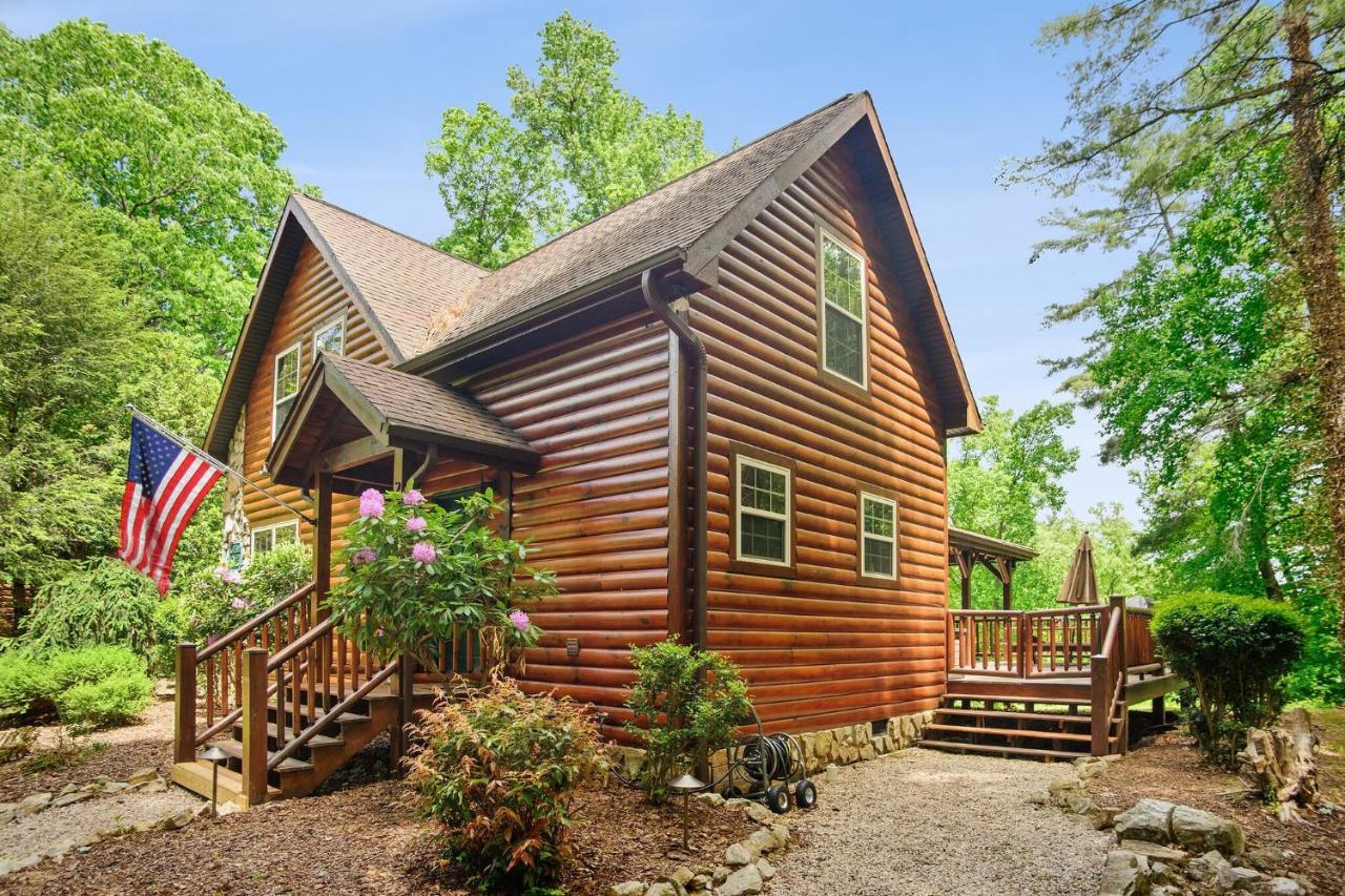 Tree Top Lodge - Gorgeous Lake Cabin With Hot Tub & Magnificent Views Of Forests And Mountains! Cabin Butler Exteriör bild