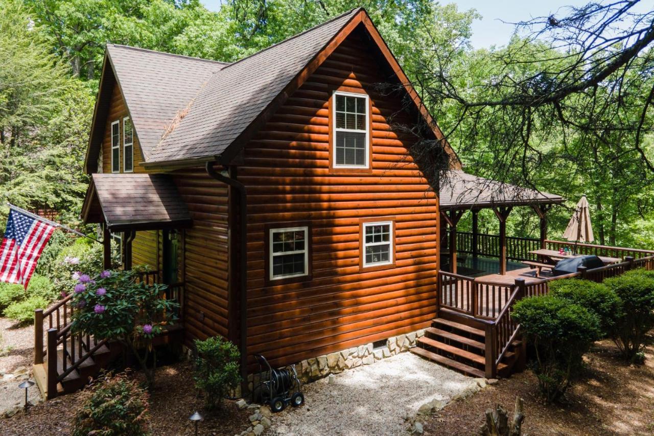 Tree Top Lodge - Gorgeous Lake Cabin With Hot Tub & Magnificent Views Of Forests And Mountains! Cabin Butler Exteriör bild