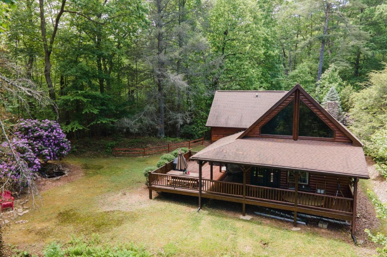 Tree Top Lodge - Gorgeous Lake Cabin With Hot Tub & Magnificent Views Of Forests And Mountains! Cabin Butler Exteriör bild